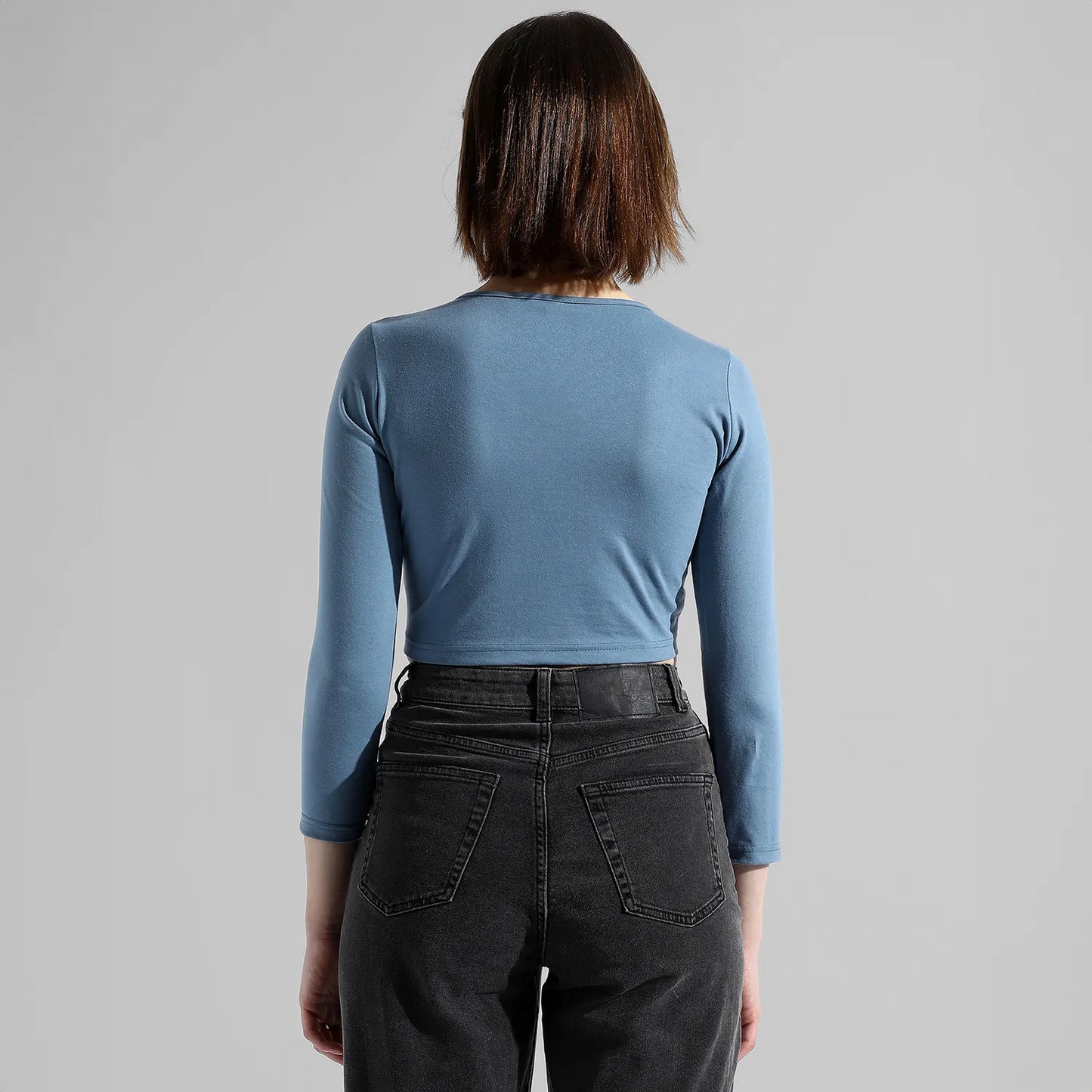 Ruched Crop Top