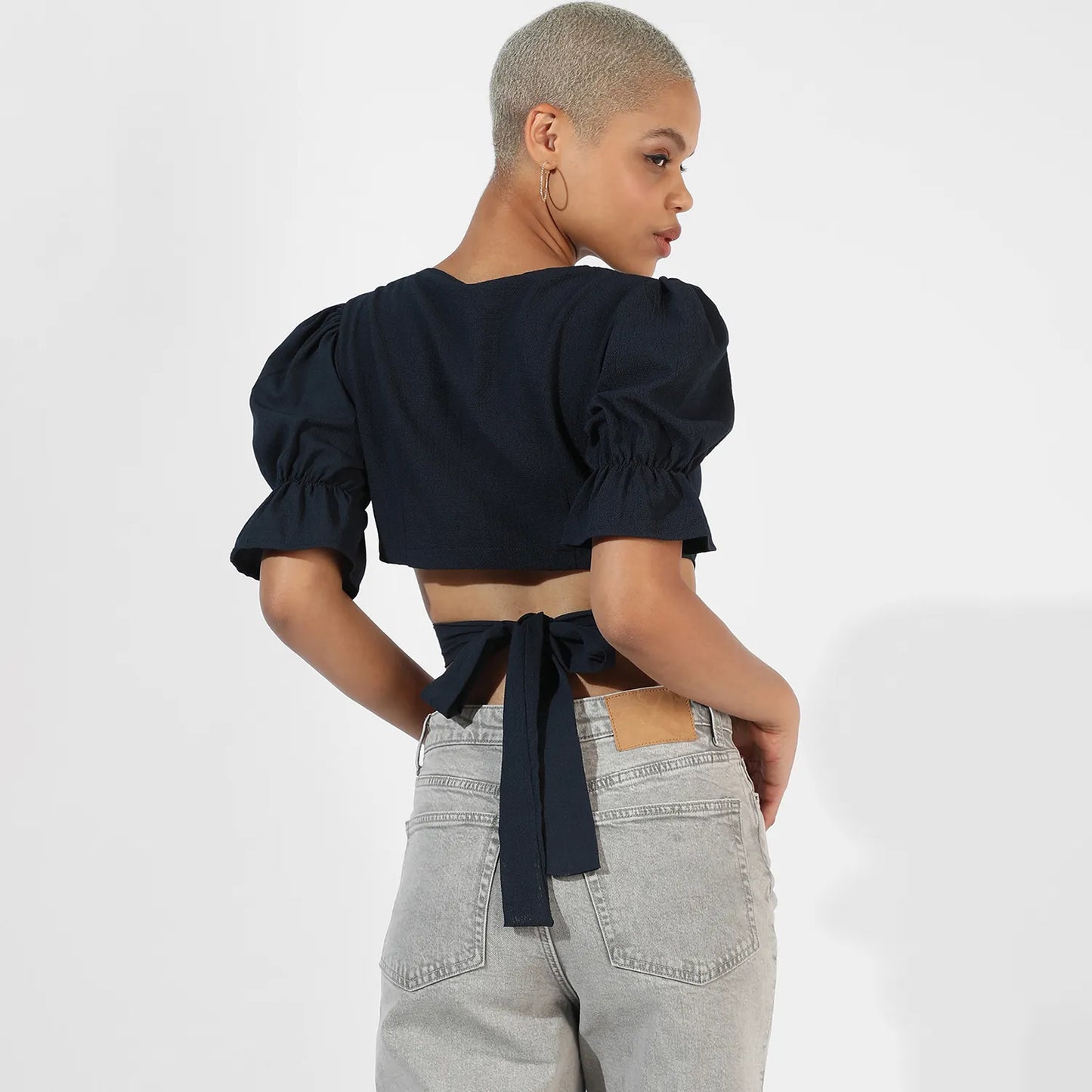 Tie-Up Crop Top