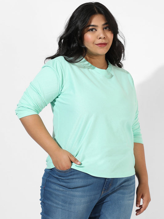 Solid Mint Green Top