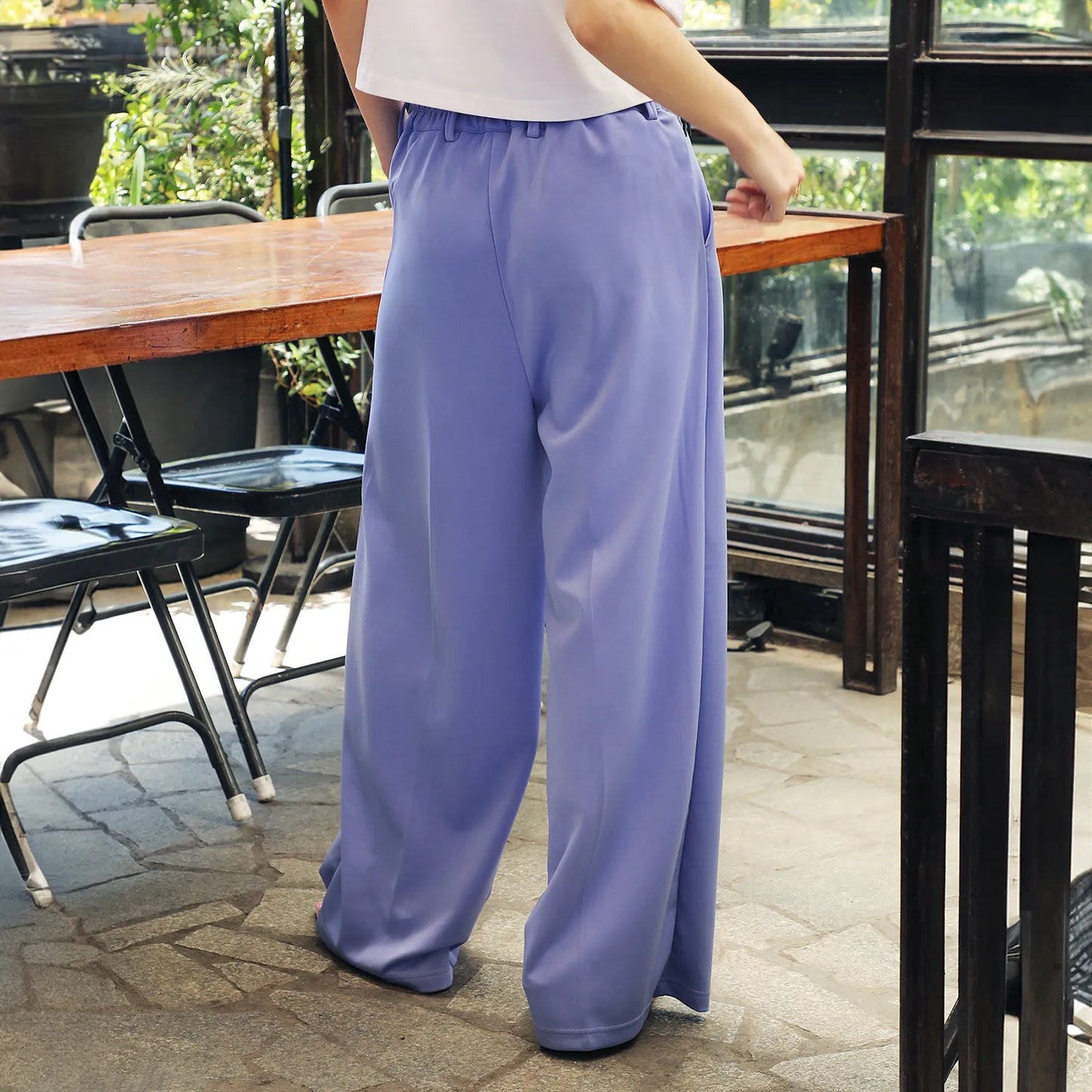 Straight Fit Tailored Trousers