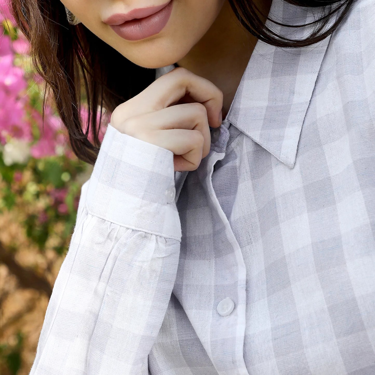 Tartan Plaid Boxy Shirt