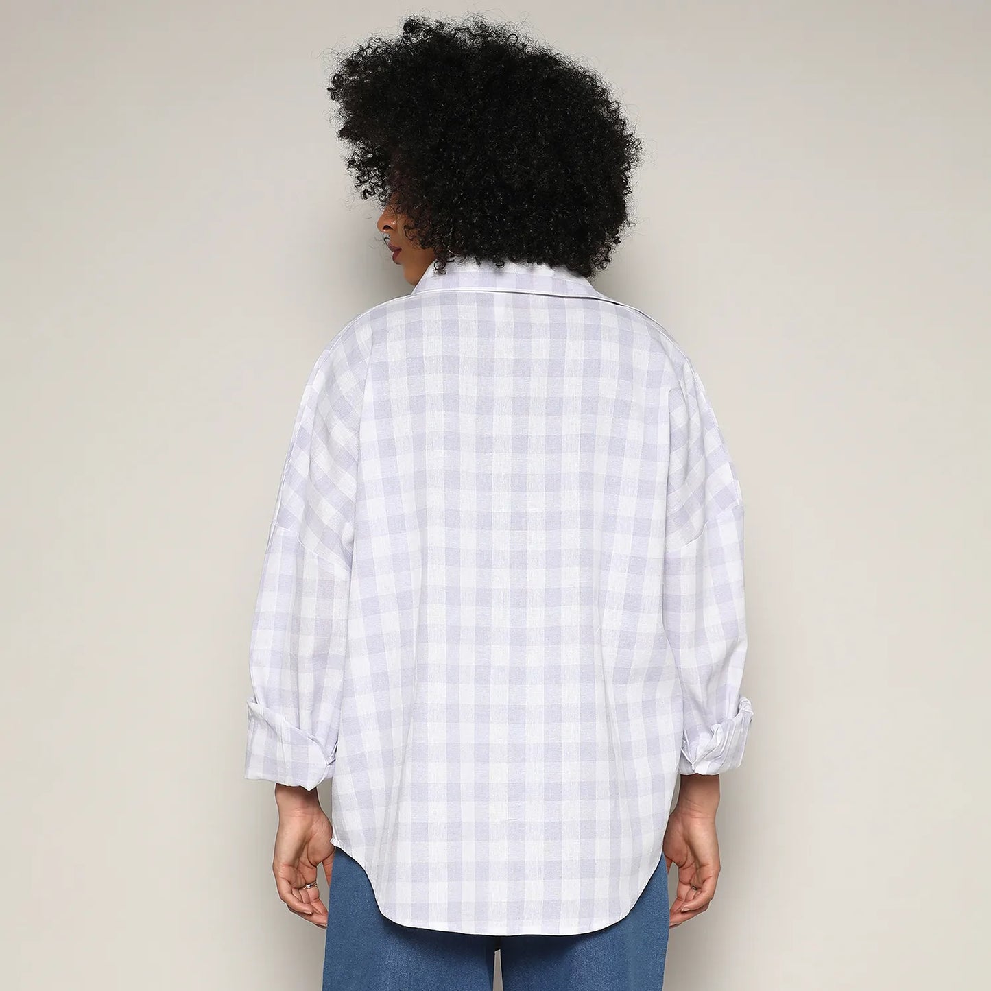 Tartan Plaid Boxy Shirt