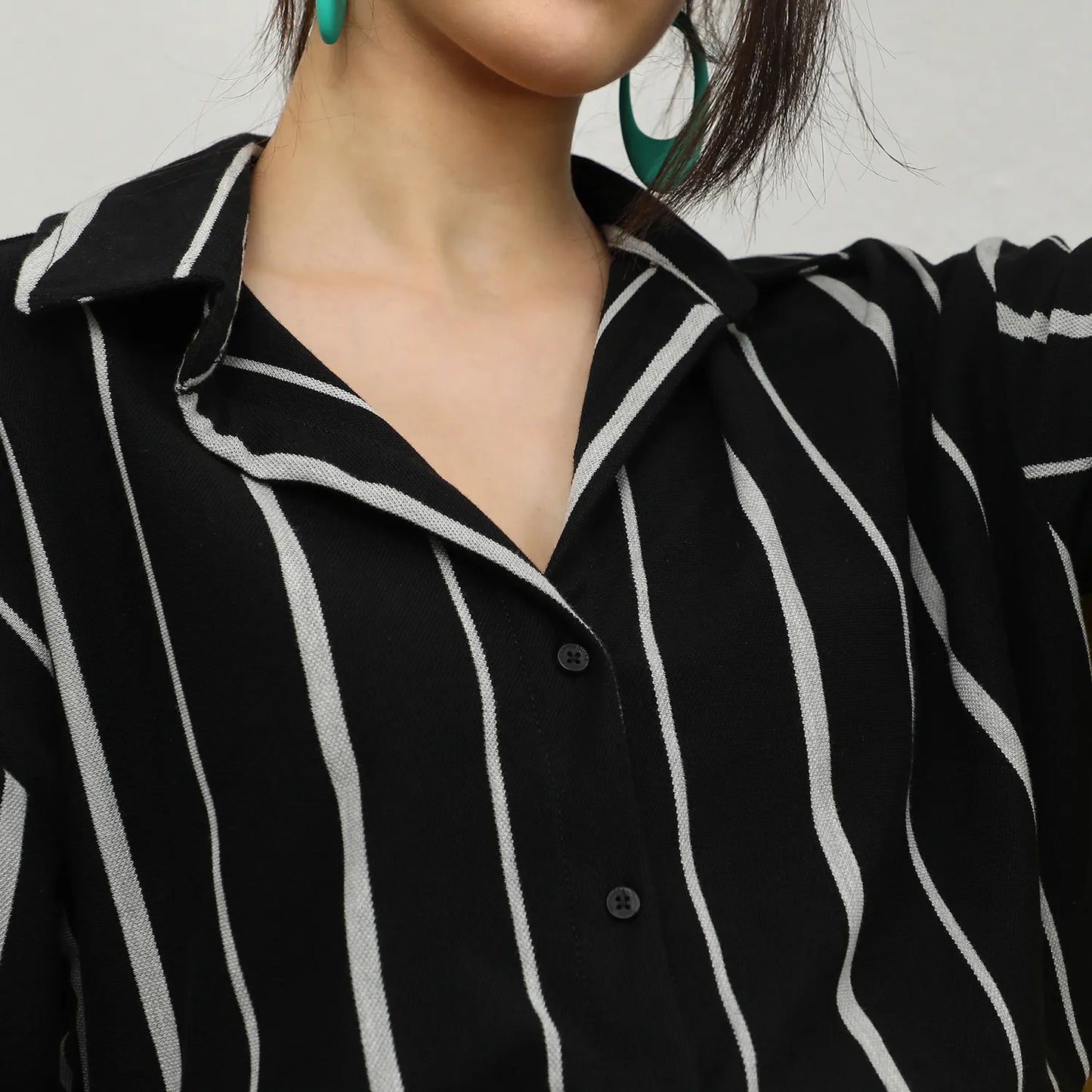 Striped Boxy Shirt