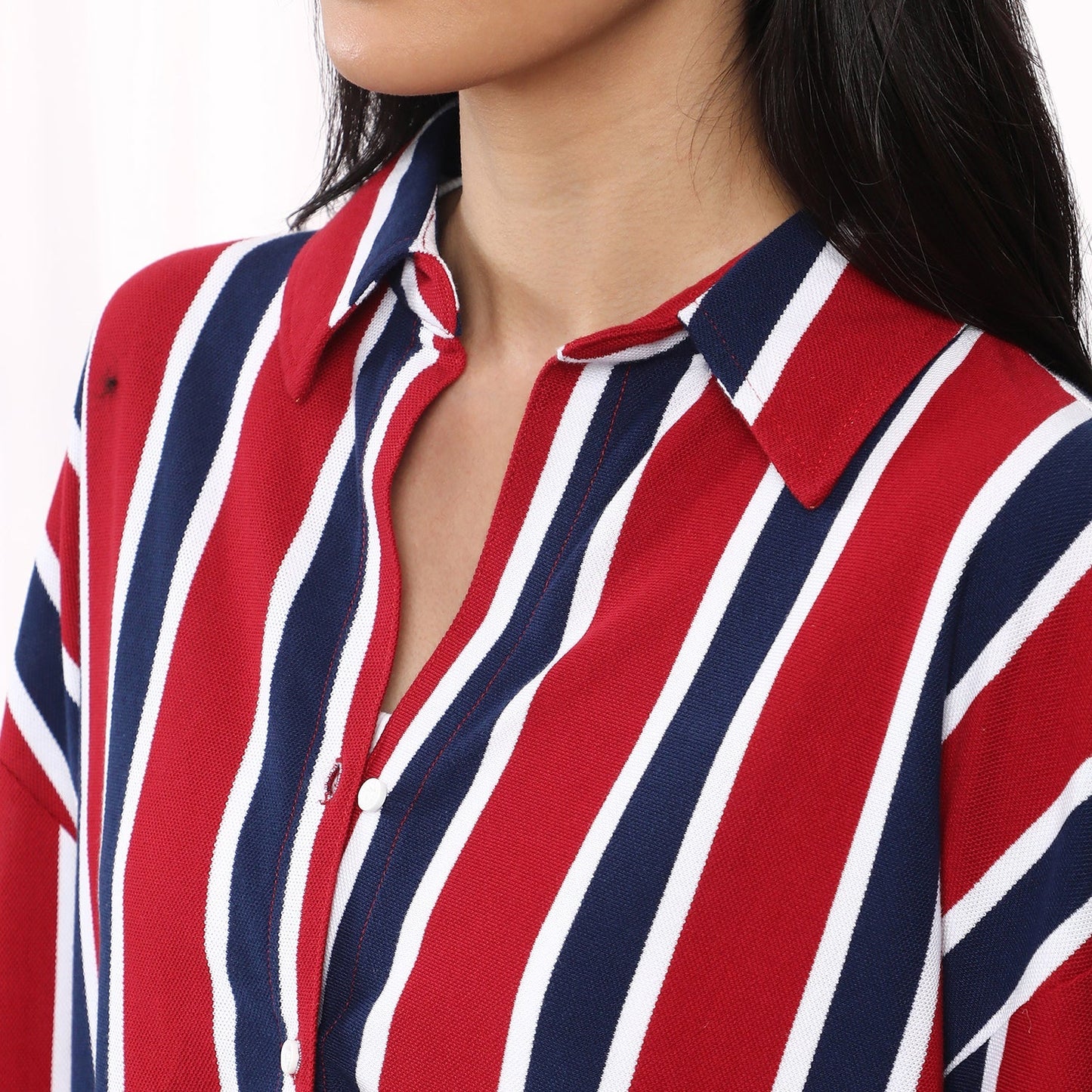 Striped Boxy Shirt