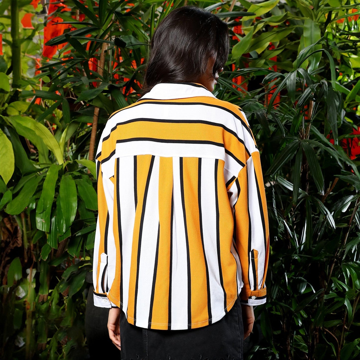 Striped Boxy Shirt