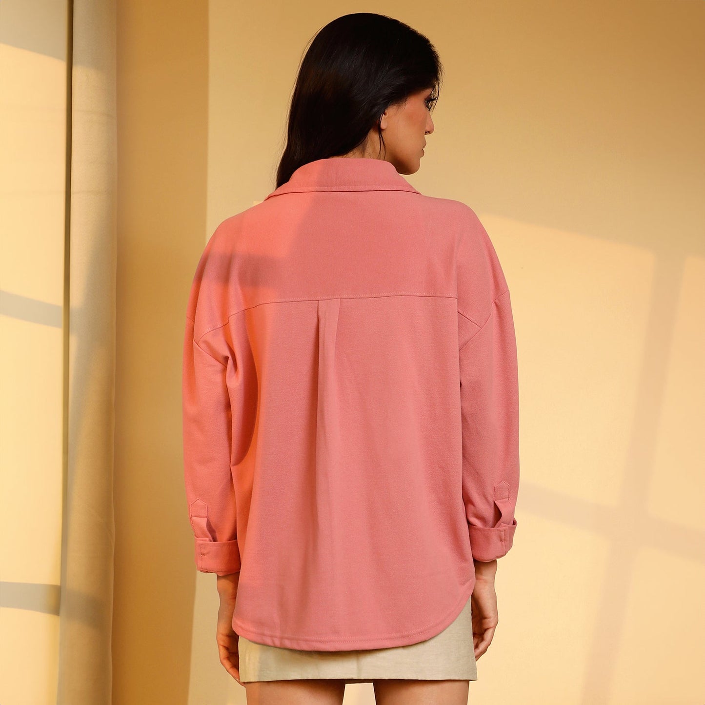 Solid Boxy Shirt