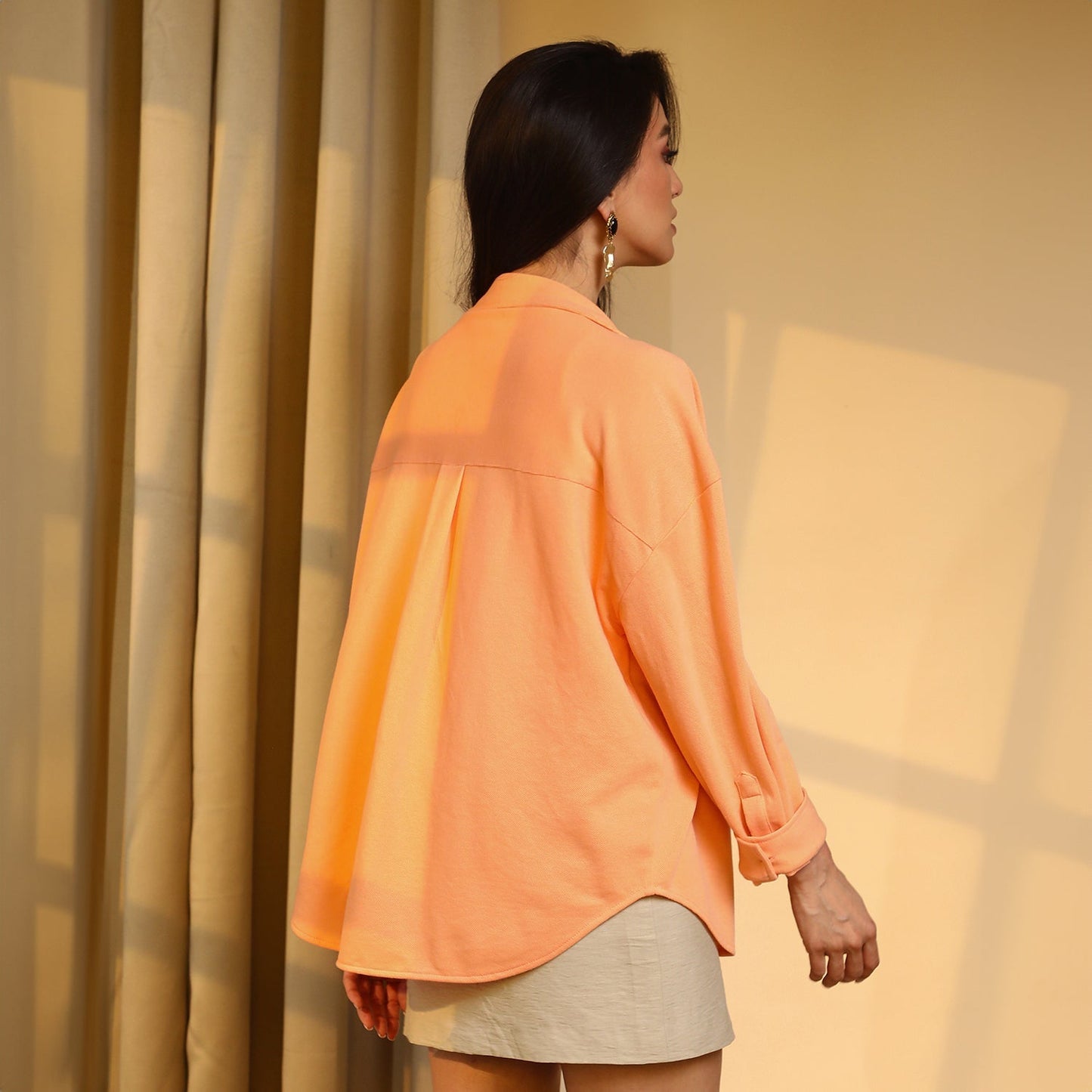 Solid Boxy Shirt