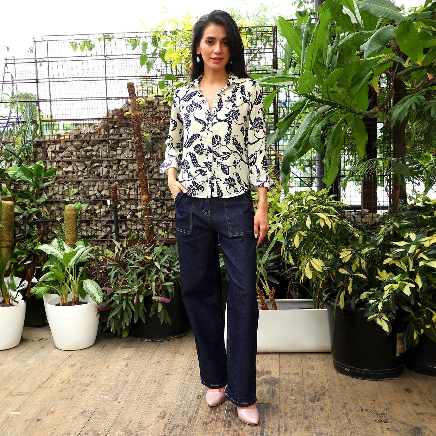 Botanical Block Shirt