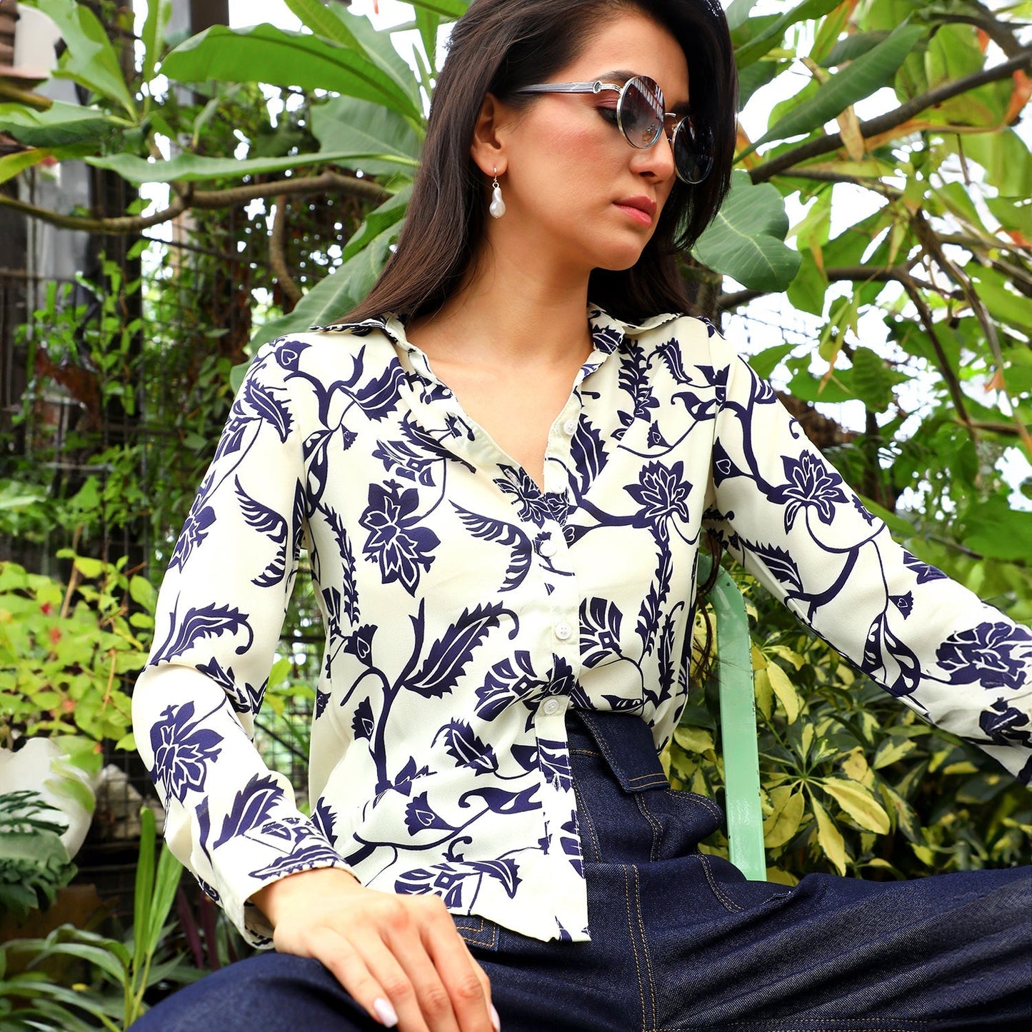 Botanical Block Shirt