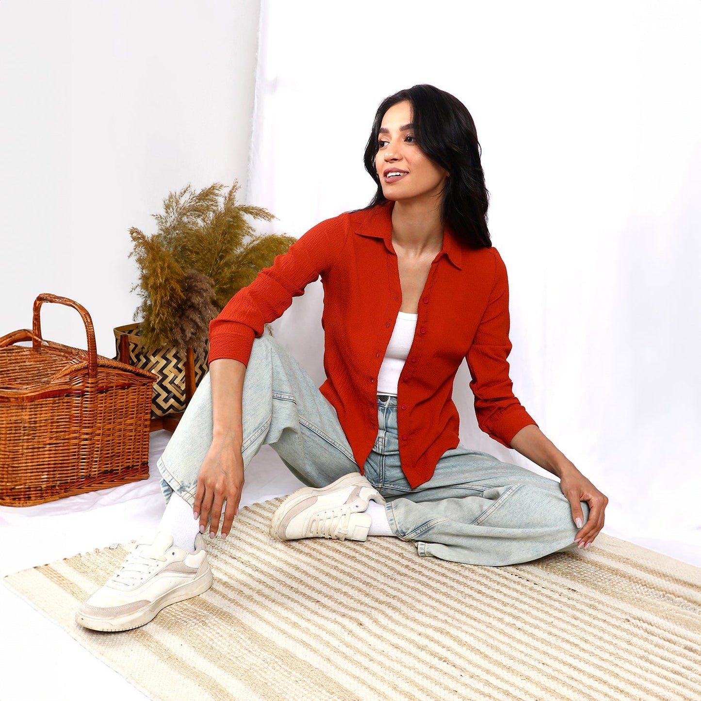 Textured Regular Fit Shirt