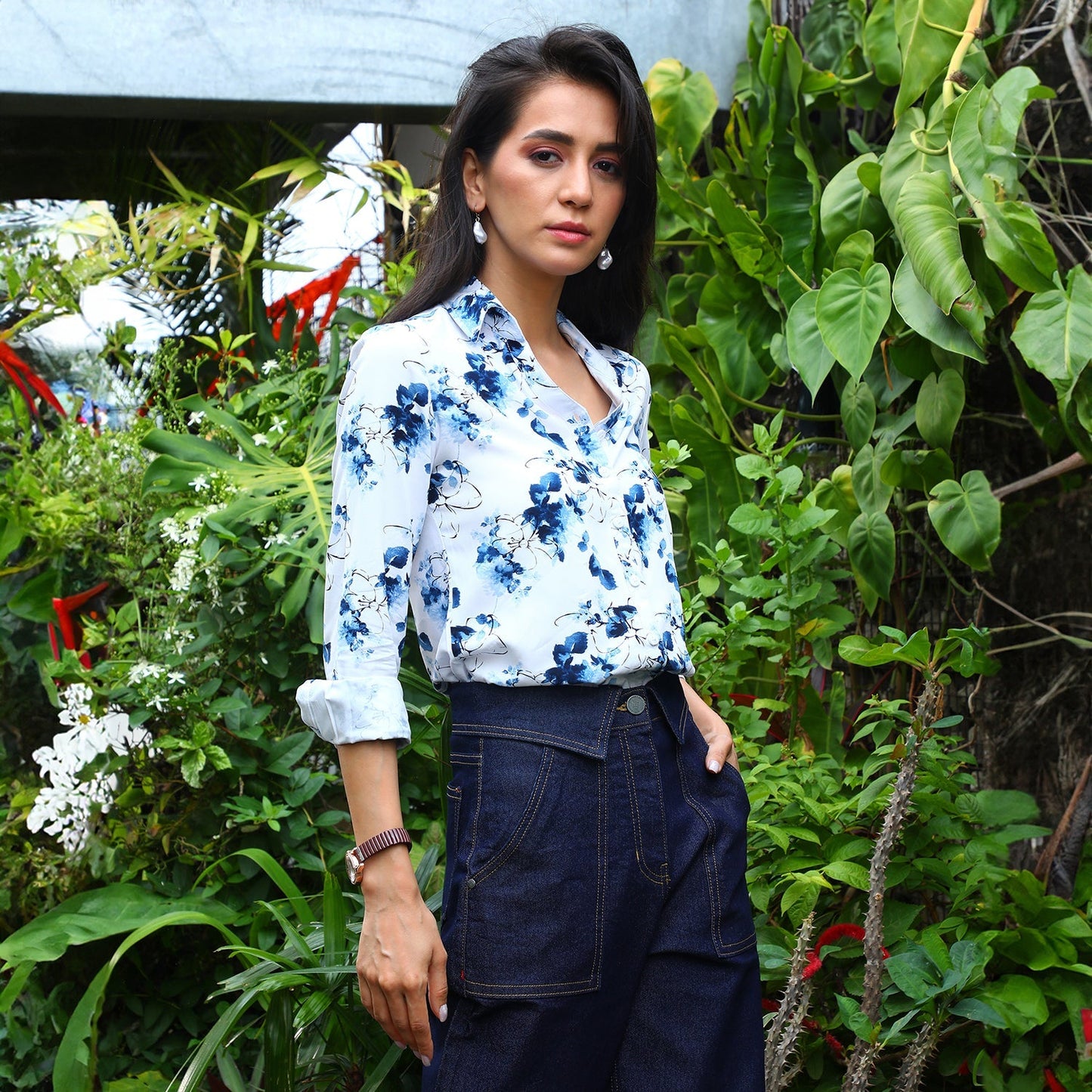 Botanical Strokes Shirt