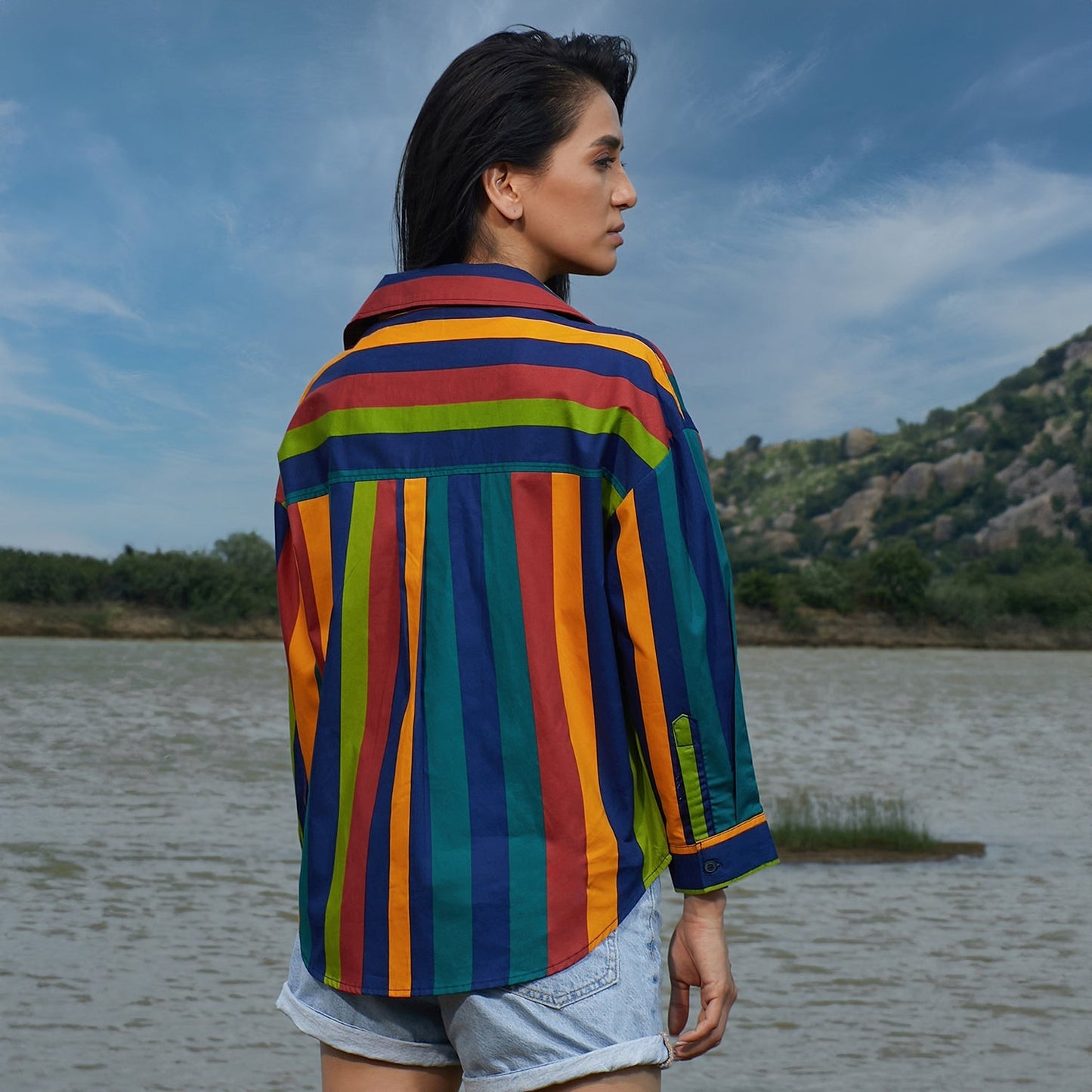 Balanced Striped Shirt