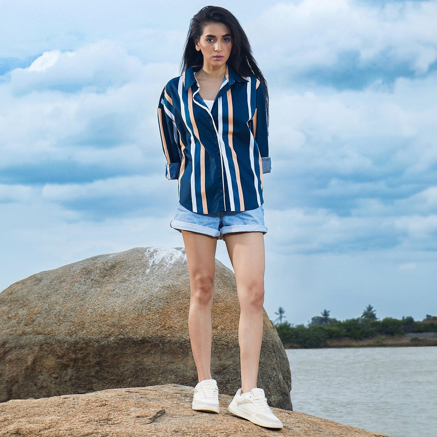 Halo Striped Shirt