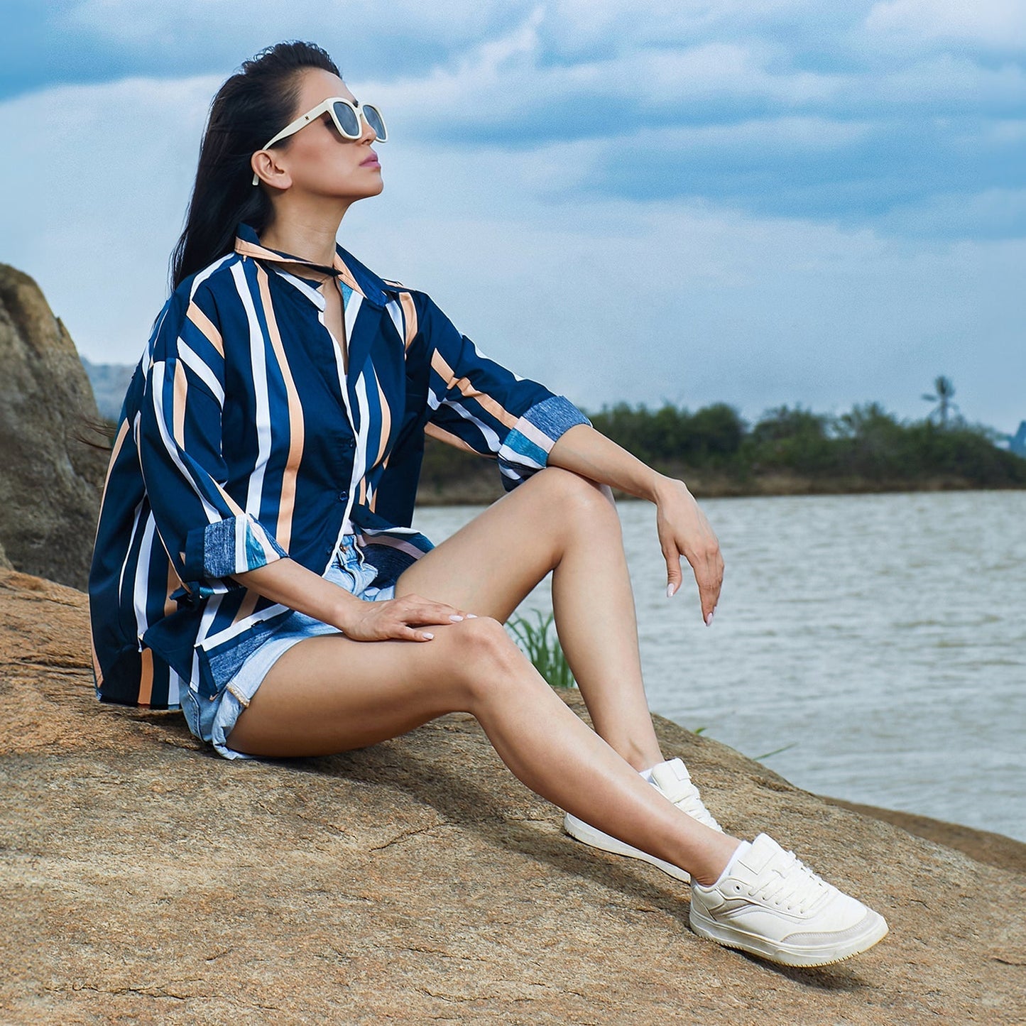 Halo Striped Shirt