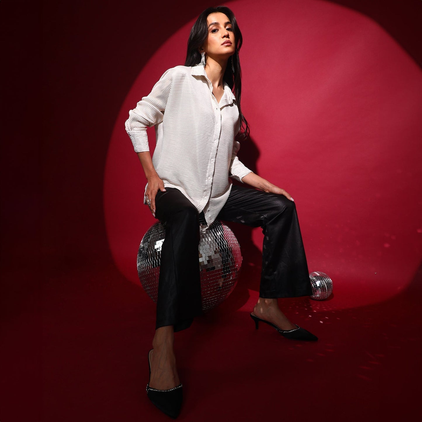 Pleated Shirt