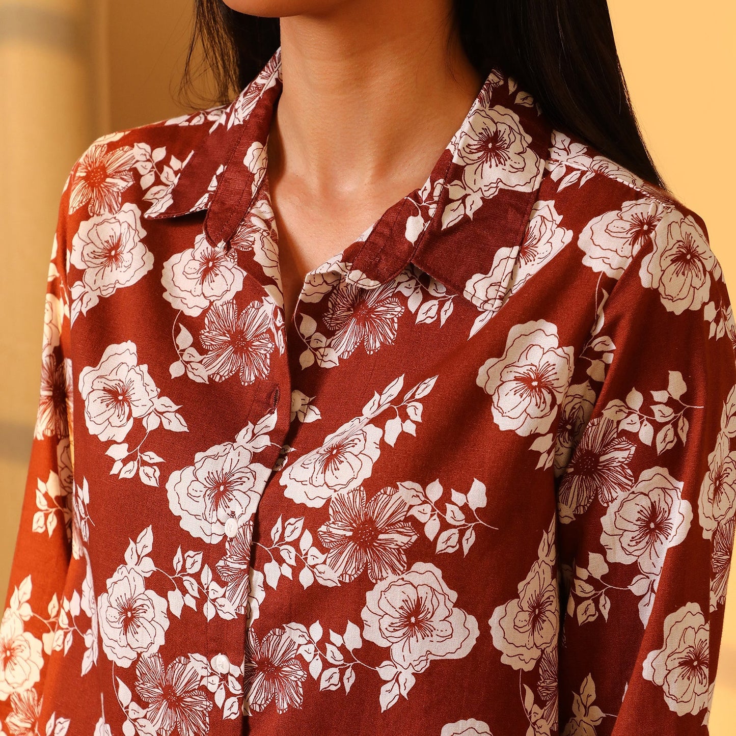 Floral Print Shirt