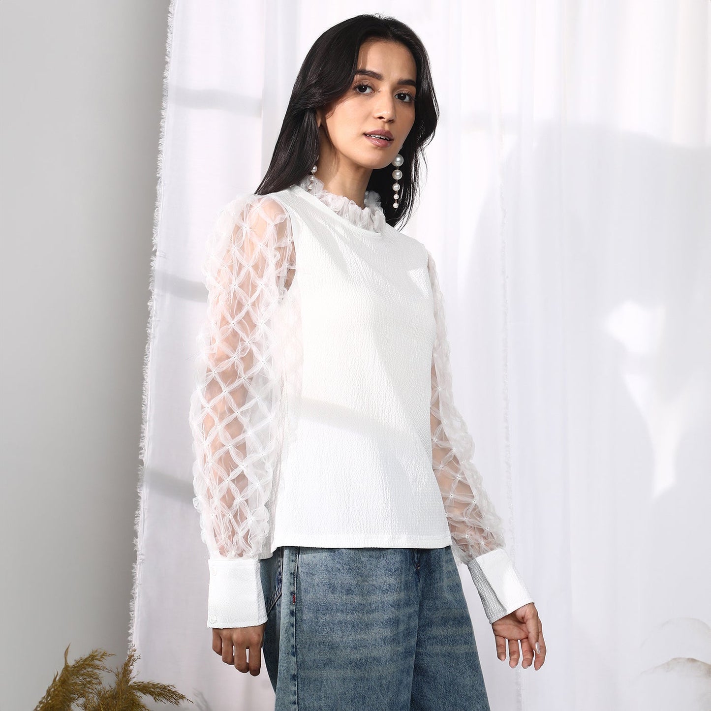 Sheer Block Top