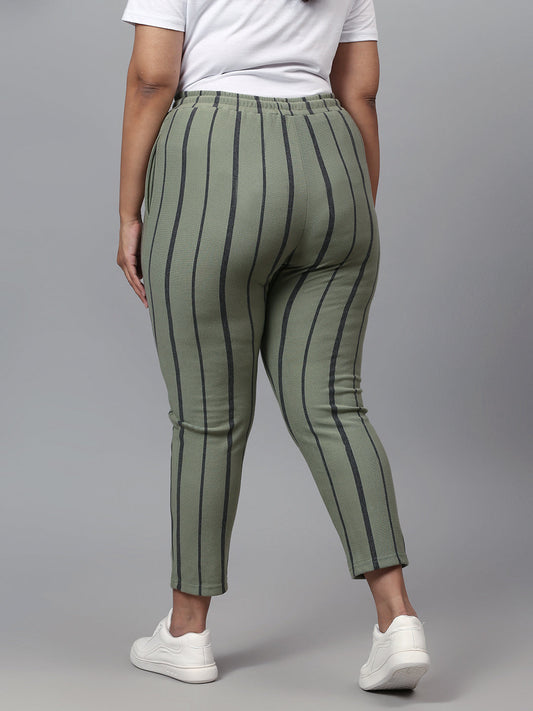 Striped Casual & Evening Trackpant