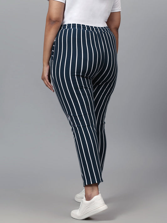 Striped Casual & Evening Trackpant