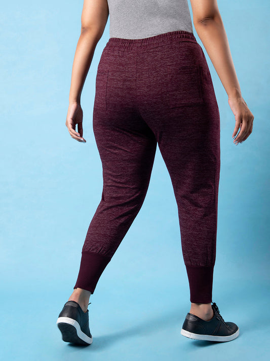 Stylish Casual Maroon Joggers