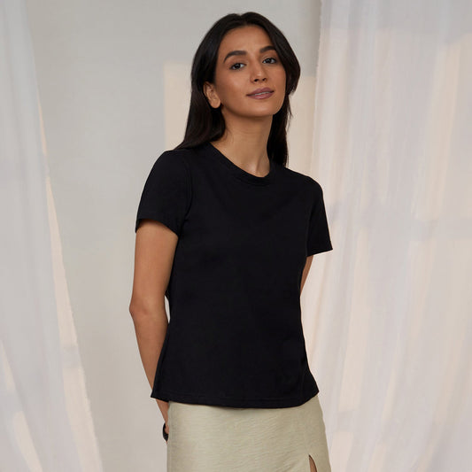 Solid Regular Fit Top