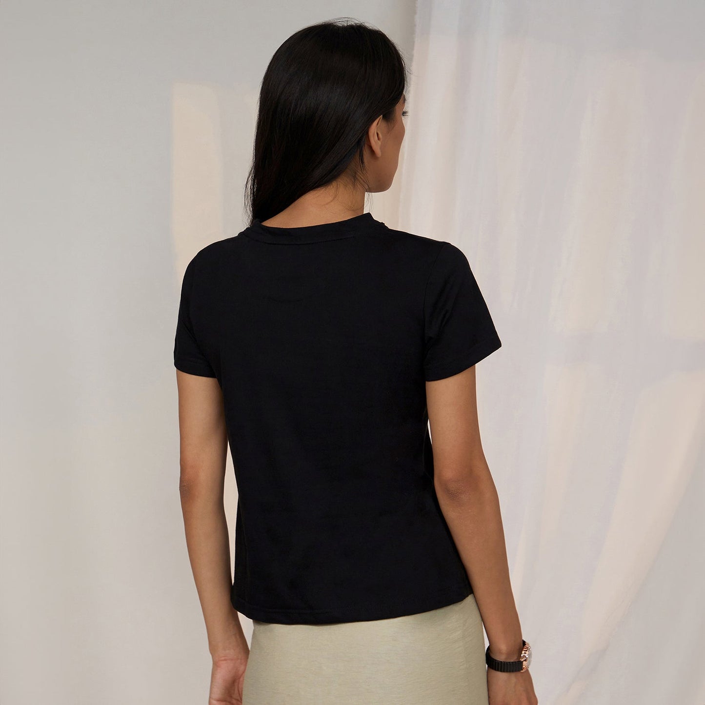 Solid Regular Fit Top