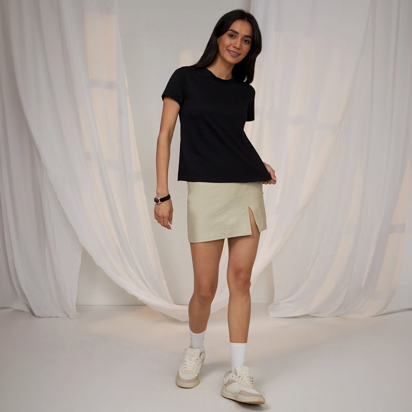 Solid Regular Fit Top
