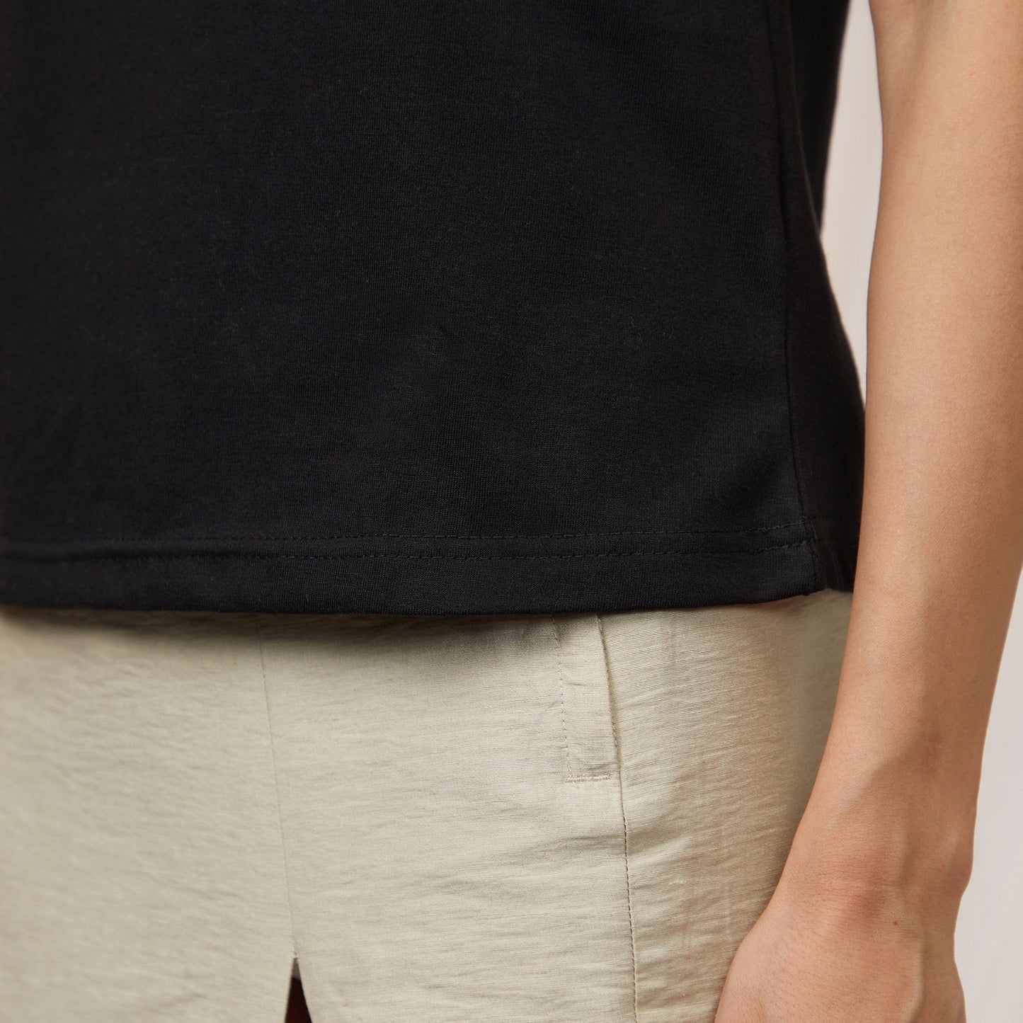 Solid Regular Fit Top