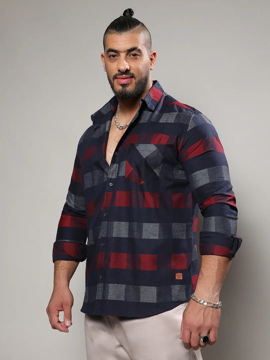Checks Full Sleeve Casual Shirt