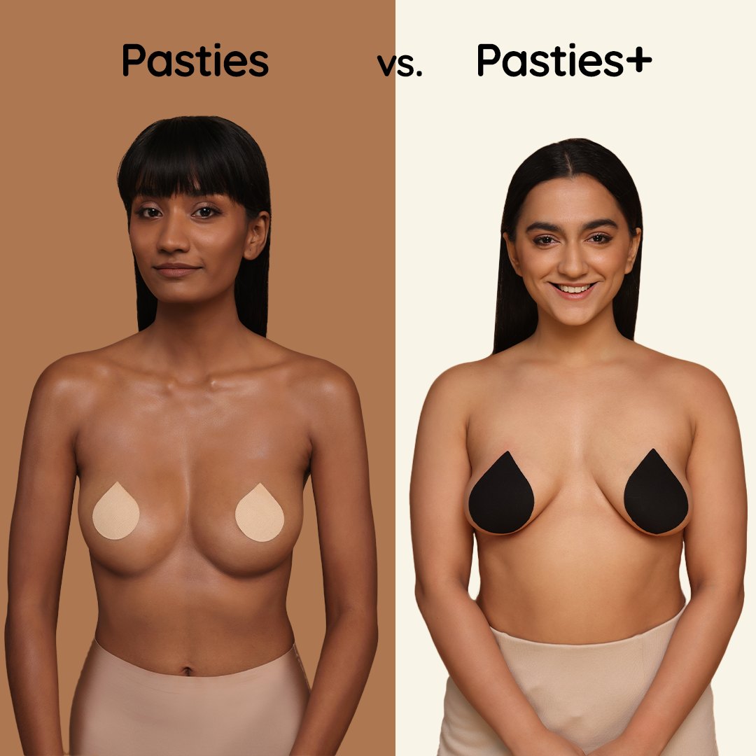 Nipple Pasties Plus Complete Coverage Sweatproof Waterproof (10 Pairs)