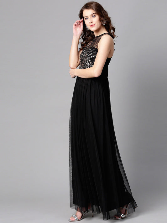 Sequinse Maxi Dress