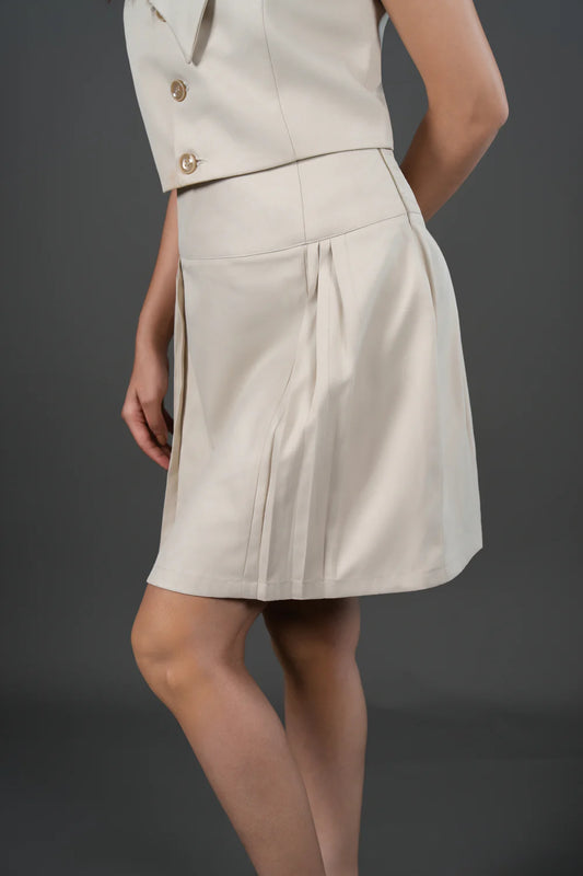 Beige Skirt