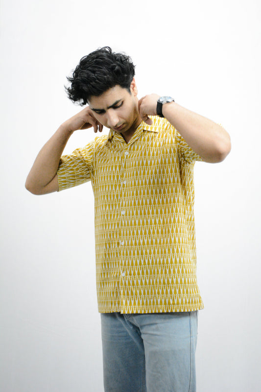 Men's Cotton Printed Shirt