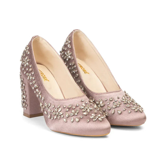 The Mystic Lavender Hand Embellished Luxury Heel Rettrose