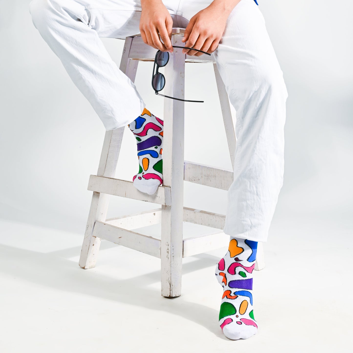 Colour Blast - Crew Length Socks NOFOMO