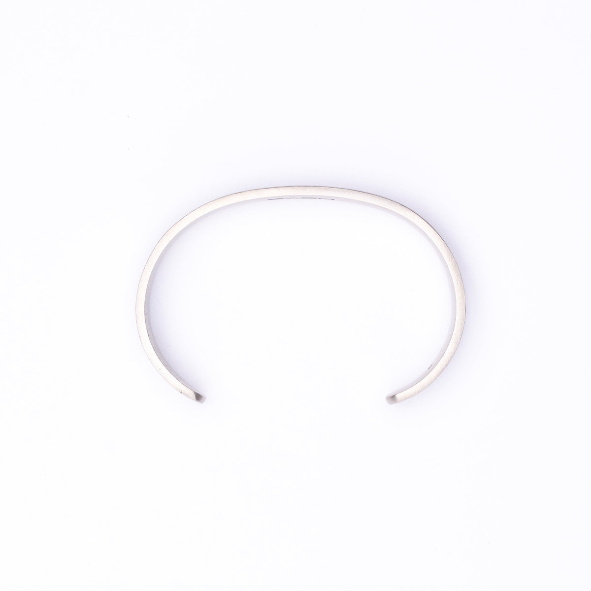 Duality Cuff - Satin Silver Zach