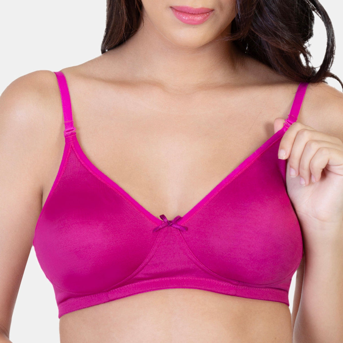 Enerve Non-Padded Non-Wired 3/4th Coverage T-Shirt Bra