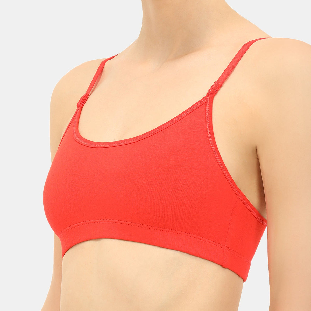 Enerve Girls Non-Padded Non-Wired Full Coverage Beginners Bra