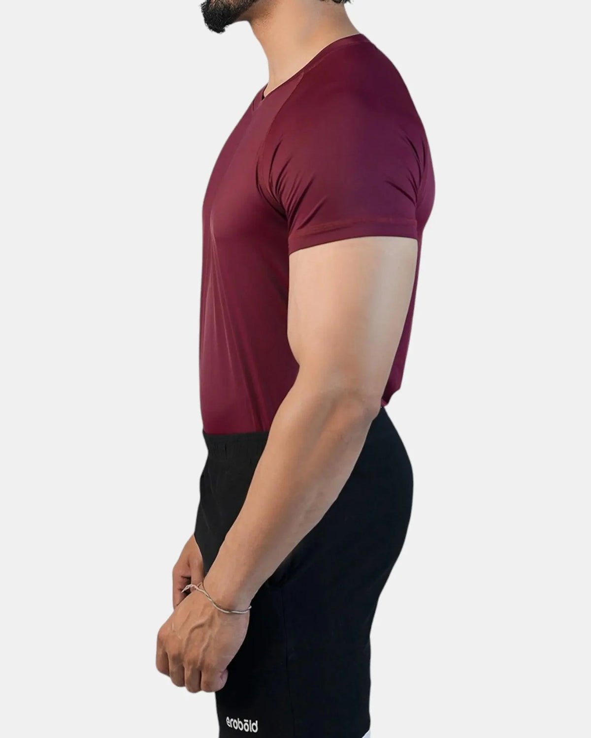 Conquer Active Tee /Maroon