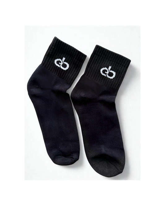 Everyday Terry Ankle Socks / Solid Black