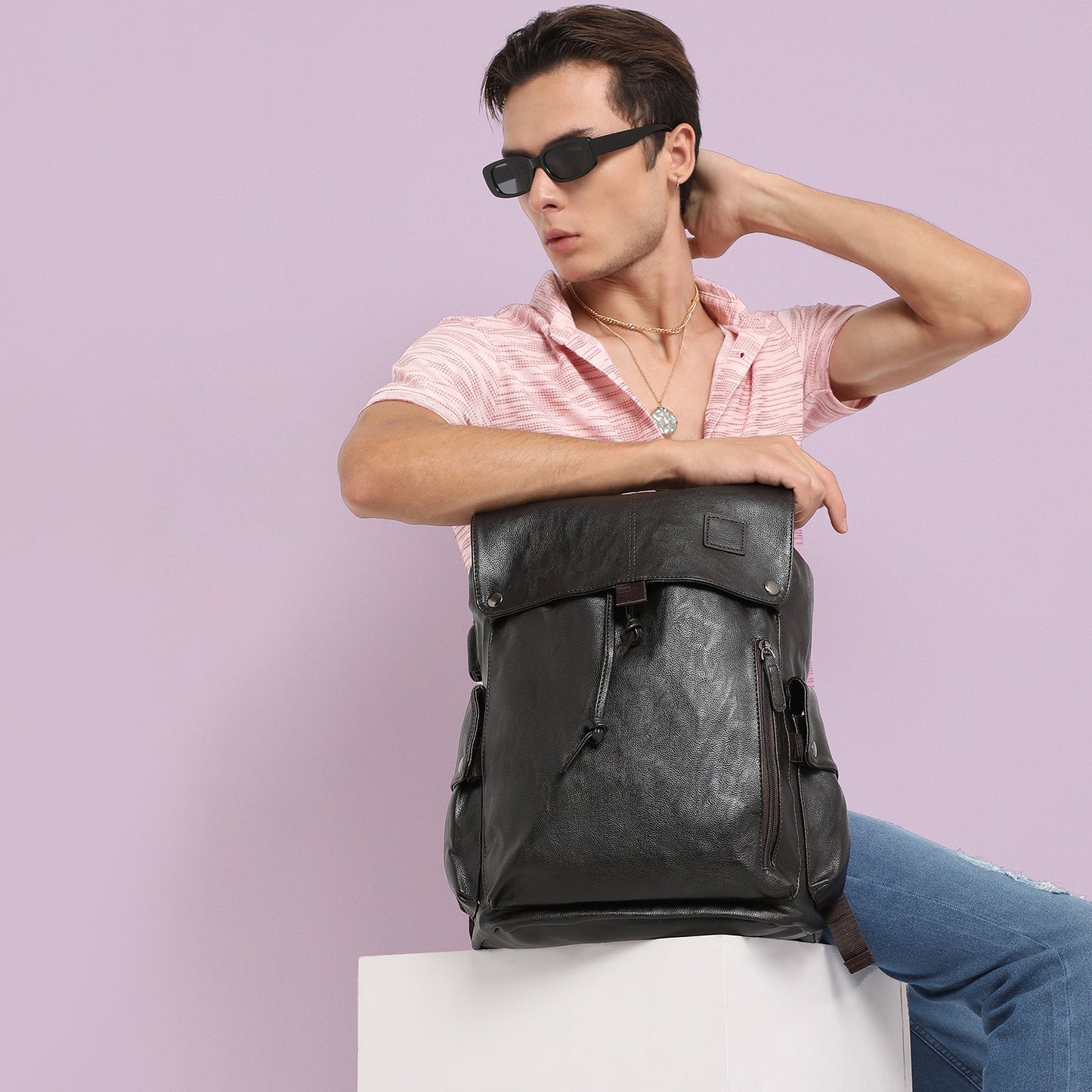 The Trekker Backpack - Coffee Brown