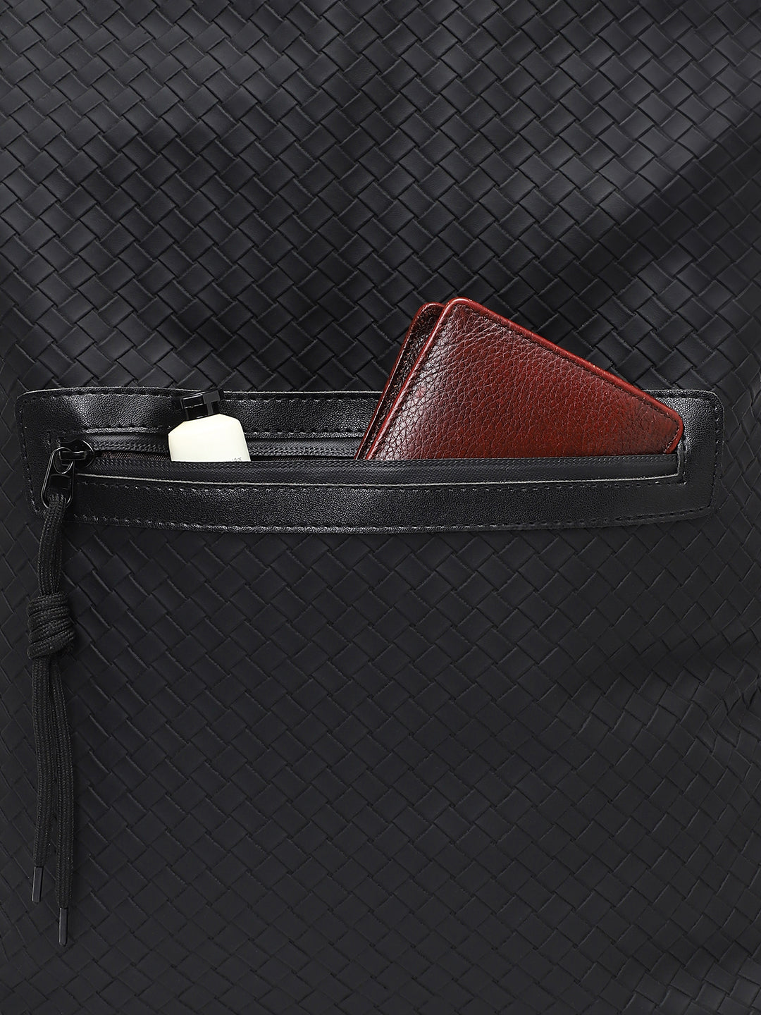 Men's The Traveller's Weave Backpack - Onyx Black