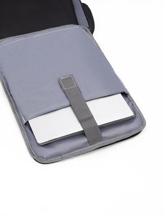 The Travel Mate Backpack - Moon Grey:Onyx Black