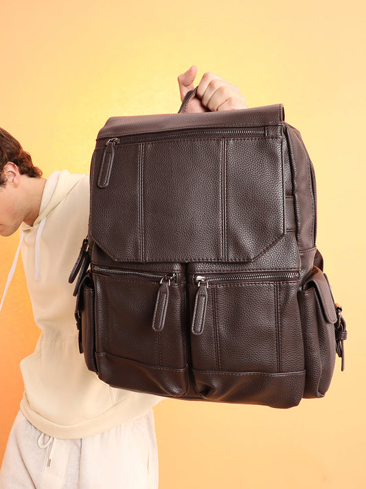 Men's The City Trek Backpack - Coffee Brown