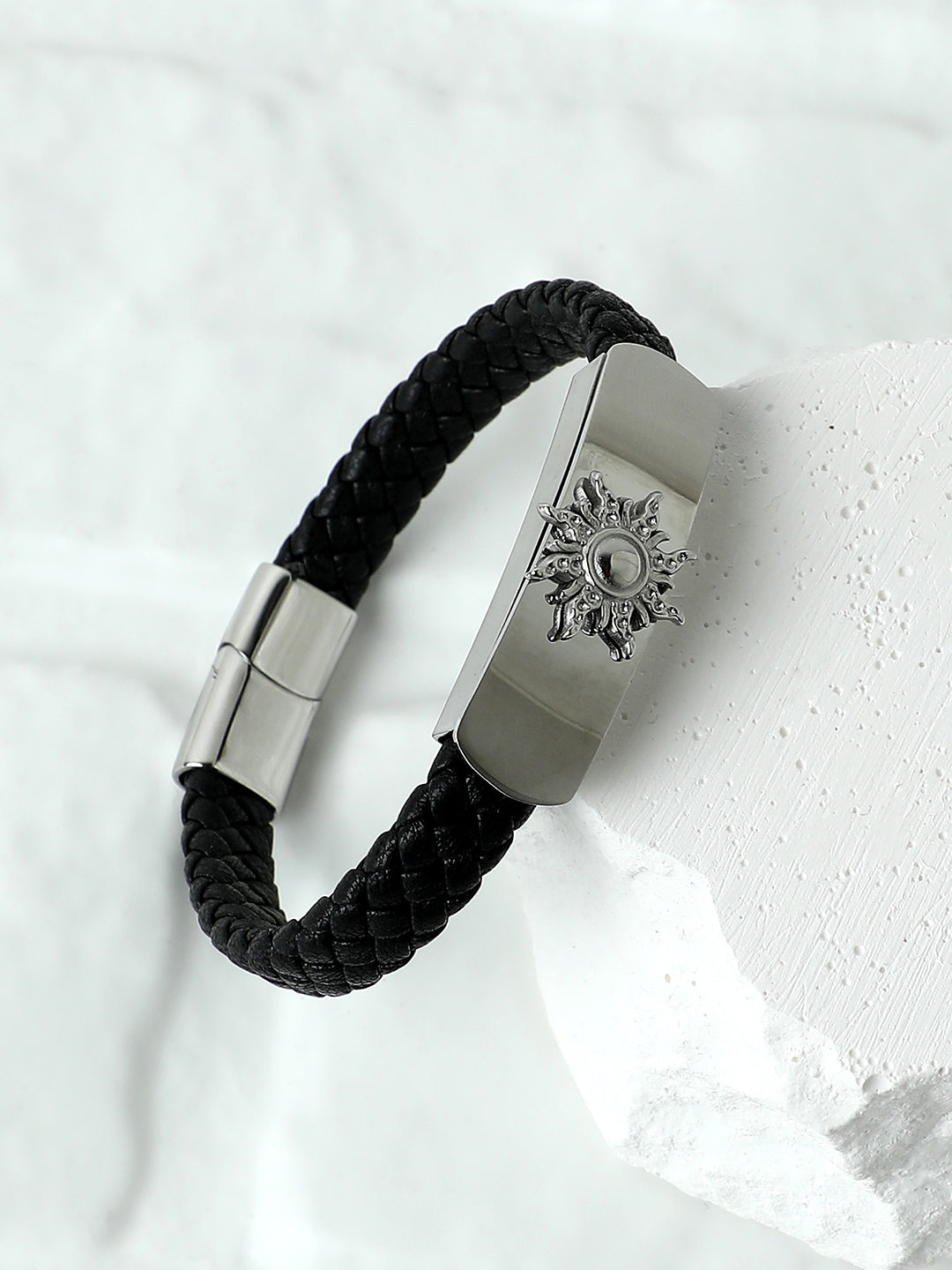 The Sun Leather Bracelet
