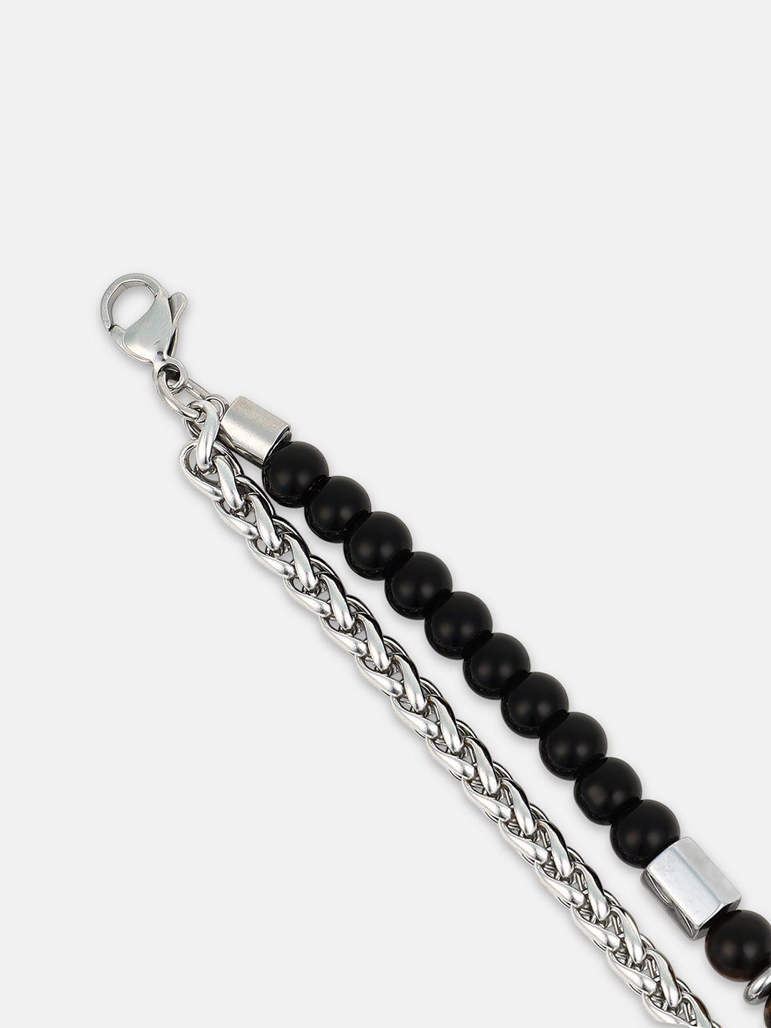 The Mayan Beaded Bracelet - Onyx Black