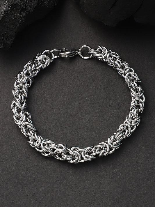 The Chaos Link Bracelet - Metallic Silver