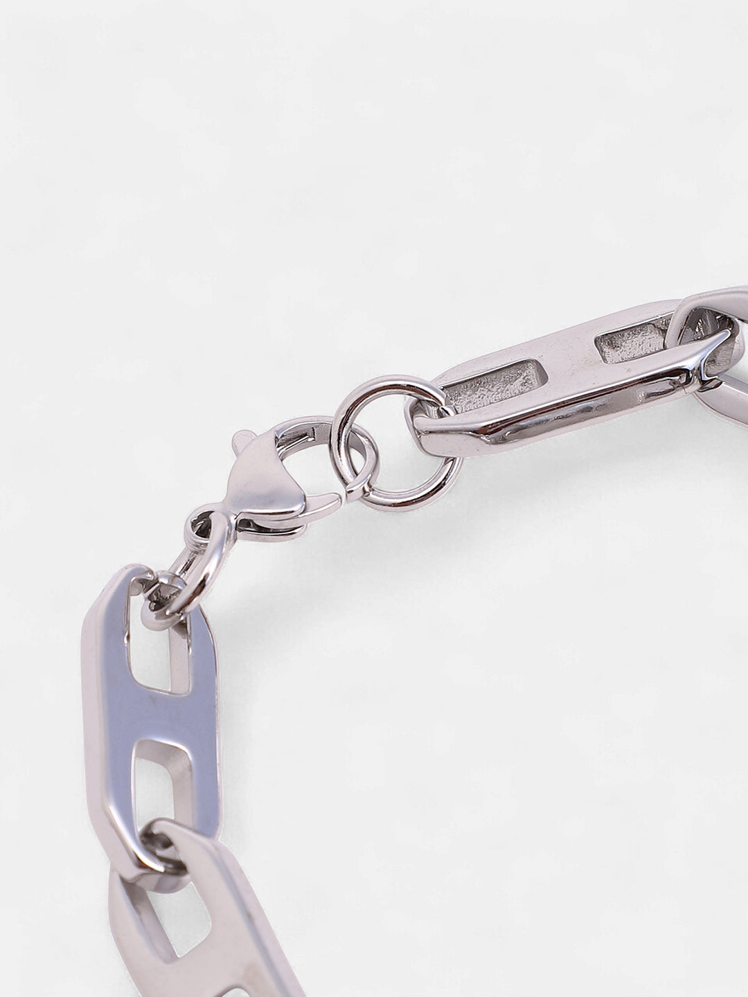 The Gear Chain Bracelet - Metallic Silver