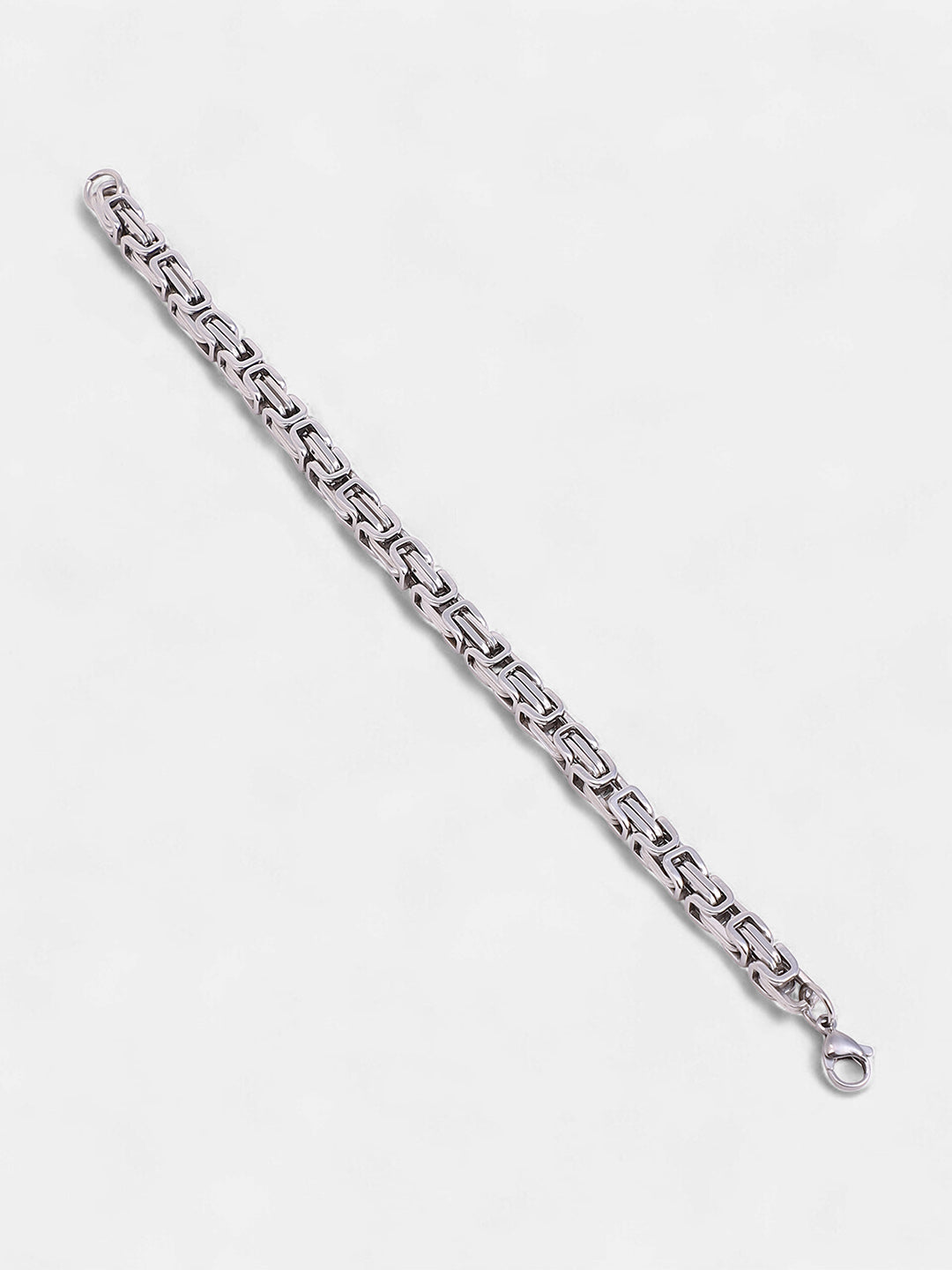 The Mechline Chain Bracelet - Metallic Silver