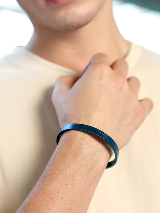 The Morse Bangle Bracelet